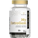 Golden Tree My EstroGem – Komplex mit Zitronenmelisse, Chlorella, Engelwurz, Leinsamen, Vitamin B6...