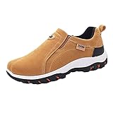 Woaikeyu Casual Slip On Sneaker Herren Große Größe Laufschuhe Sportschuhe Bequem Trend Fitness...