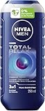 NIVEA MEN Total Relax Duschgel, pH-hautneutrale Pflegedusche mit Zedernholzduft für Männer,...