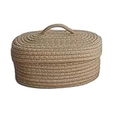 Baumwollseil Aufbewahrungskorb | Spielzeug Organizer Box Mit Deckel | Multifunktionale...