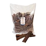 Tiernahrung Schwenner Rinderdörrfleisch für Hunde - 8-12 cm leckere Kaustangen - Hundeleckerli aus...