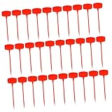 Supvox 20 Stück Teiliges Wetterfester Kunststoff Pflanzenetiketten Robuste T-förmige Gartenstecker...