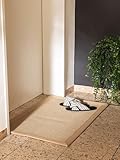 benuta Nest Sisal Naturfaser Teppich Sana - Creme 40x60 cm - Robuster Teppich für Esszimmer &...