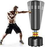YOLEO Boxsack Standboxsäcke Trainingsgeräte Erwachsene Freistehender Standboxsack Boxing Trainer...