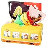 ifundom Buntes Sensory Tissue Box aus Weichem Knisterndes Montessori Jahre für Motorische...