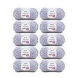 Gründl Wolle Shetland - Dicke Wolle zum Häkeln und Stricken - Winterwolle - Weich und wärmend -...