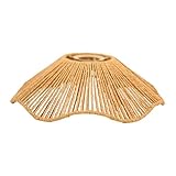 Sharplace Rattan-Lampenschirm Korb-Lampenschirm für Hängelampe, Deckenlaternenabdeckung,...