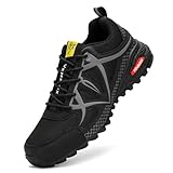 VENROXX Traillaufschuhe Herren Wanderschuhe Leicht Trekkingschuhe Atmungsaktiv & rutschfeste Outdoor...