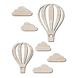 Papierdrachen Wanddekoration aus Holz - ideale Deko für das Kinderzimmer - Wooden Cutout - Vintage...