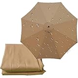 Baldachin-Ersatz für Sonnenschirm-Abdeckung, passend für Standard-Freischwinger und Balkonschirme...