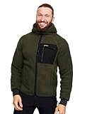 RevolutionRace Sherpa Hoodie für Herren, Outdoor Fleecejacken perfekt für Wanderungen und...