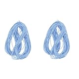 DOITOOL 2 Rollen Elastische Schmuckkordel Flexible DIY Freundschaftsarmband Schnur Dehnbarer Faden...