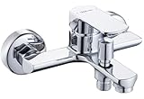 kelleria Badewannenarmatur Wannenarmatur, Aufputz Wasserhahn Badewanne, Mischbatterie für Badewanne...