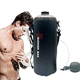 Birtern Camp-Duschtasche | Solar-Duschtasche für Rucksackreisen, 12 l Solar-Badezubehör mit...
