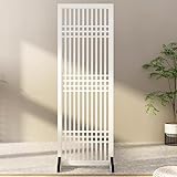 Raumteiler,tragbarer Trennwandteiler zur Raumtrennung,Trennwand faltbar,Paravent Raumteiler Holz,...
