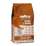 Lavazza Caffè Crema e Aroma, 1kg-Packung, Arabica und Robusta, Mittlere Röstung