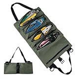 LUMITRRA Werkzeug Rolltasche, Canvas Schraubenschlüssel Werkzeugtasche, Mehrzweck Rolltasche mit 5...