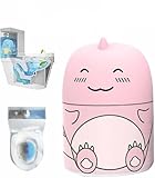 Magic Toilets Cleaning Bottle, Cute Dinosaur-Shaped Toilet Bowl Cleaner, Bathroom Toilet Tank...