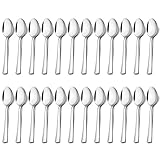 HaWare Kaffeelöffel 24 Stück, Edelstahl Teelöffel Dessertlöffel Set, Klein Löffel für...