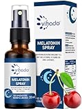 Vihado Melatonin Spray - Premium: Bis zu 5-fach höher dosiert - 180 Tage Vorrat - Melatonin Spray...