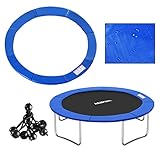 XMTECH Trampolin Randabdeckung Ø244/305/366cm, Federabdeckung, Federabdeckung Randschutz,...