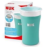 NUK Magic Cup Trinklernbecher aus Edelstahl | Hält länger warm oder kalt | 8+ Monate | 230 ml |...