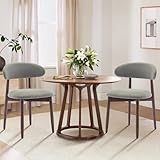 COLAMY Küchenstuhl Esszimmerstühle 2er Set, Moderne Polsterstuhl Essstühle mit Fester...