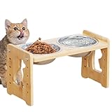 Erhöhte Hundenäpfe, erhöhter Hundenapf | Höhenverstellbarer Napfständer für schwere Zwecke |...