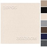 Teppichfliesen 30x30cm Teppichfliesen Selbstklebend - 10 Stück Set - 0.9m² - Teppichboden,...