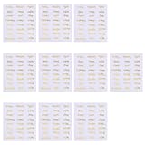 SHERCHPRY Ätherische Öl Flaschen Etiketten Satz 10 Wasserfeste Aromatherapie Aufkleber...