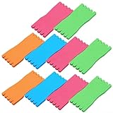 10 Stück Moosgummi-Schwamm-Angelschnur-Wickelbretter für organisierte Schnurwicklung und Haken, 30...