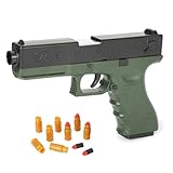 Festicy Spielzeug Pistole für Kinder und Erwachsene I Pistole Fasching Set mit 8 Hülsen und 10...