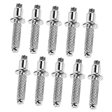 TOYANDONA 10 Stück Teiliges Trekkingstock Ersatzspitzen aus Langlebigem Wolframstahl Robust und...