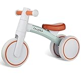 Ineffbb Kinder Laufrad für 1-2 Jahre, Kleinkind Fahrrad Ride On Spielzeug Baby Lauflernhilfe mit 3...