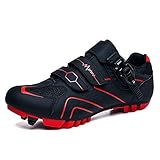 Prodkfe Moutntain Fahrradschuhe Herren Damen MTB Schuhe SPD Mountainbike Schuhe mit Schnalle A...