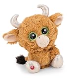 Kuscheltier GLUBSCHIS Hochlandrind Shug 25cm - braun - Stofftier aus weichem Plüsch, niedliches...
