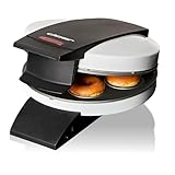 Cloer 6121 Donut Maker für 6 Mini-Donuts oder Bagels, Antihaftbeschichtung, rote Kontrollleuchte,...