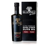 BLACKSEA Premium Olivenöl 500ml Natives Olivenöl Extra | Hochwertiges Olivenöl | Kaltgepresst &...