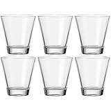 Leonardo Ciao Trink-Gläser, 6er Set, spülmaschinengeeignete Wasser-Gläser, Trink-Becher aus Glas,...