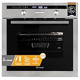 KKT KOLBE Einbaubackofen 60 cm | 70L | 3kW | Drehspieß | Kerntemperaturfühler | Katalyse | Grill |...