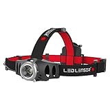 Ledlenser H6R Stirnlampe LED, aufladbar mit Akku, auch mit Batterien nutzbar, fokussierbar, 200...