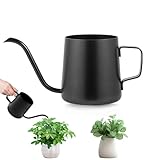 Schwarz Gießkanne Klein Zimmerpflanzen, 350 ml Giesskanne Zimmerpflanzen, Mini Gießkanne,...