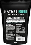 Nature Diet Goji-Beeren | 500 g | Reich an Ballaststoffen & Protein | Vegan, Glutenfrei &...
