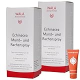 Echinacea Mund- und Rachenspray 2 x 50 ml von Wala I bei Halsschmerzen und Entzündungen im Mund-...