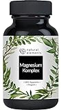 Magnesium Komplex - Premium: Aus 5 hochwertigen Verbindungen - 400mg elementares Magnesium pro...