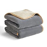 Lesure wasserdichte Hundedecke mittelgroße Hunde - 100x80cm Hundedecke waschbar, Hundedecke...