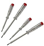 H+H Werkzeug 45200 45500 VDE Standardprüfer, Spannungsprüfer/Phasenprüfer-Set bis 250V-4-tlg. (2X...