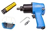 otgerlensker products Druckluft Schlagschrauber 1/2' 550 Nm + Torsionsnuss 19mm + Linksausdreher