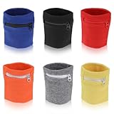 Abeillo Handgelenktasche 6 Stück, Tasche Armband Brieftaschen, Handgelenkstasche Sport...
