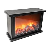 Ideen mit Herz LED-Kamin | Deko Kaminfeuer | elektrisch | batteriebetrieben | ohne Heizung |...